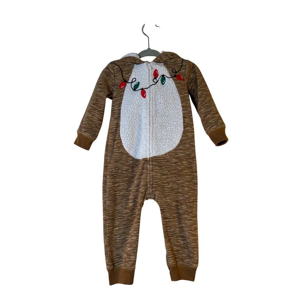 CARTER’S Boy’s Just One You Reindeer Christmas Outfit / Size: 12 Months
